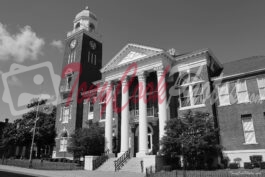 Decatur County Courthouse – Black & White Photo
