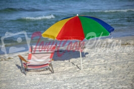 Beach Umbrella (Color Photo)