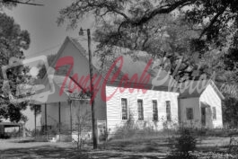 OaK Grove Free Will Baptist Church (Black & White Photo)