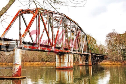 B'bridge Train Trestle Photo# 9937E Copy 720