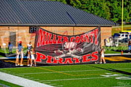 MC vs CC Scrimmage 6220 Pirate Banner