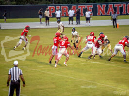 MC vs Ashford Scrimmage 6436 QB Handoff